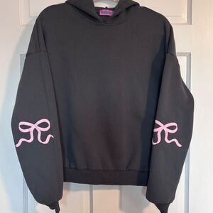 Edikted Bow Detail Hoodie